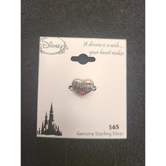 Disney Chamilia Sterling 925 A DREAM IS A WISH Euro Bracelet Bead Charm - Picture 3 of 4